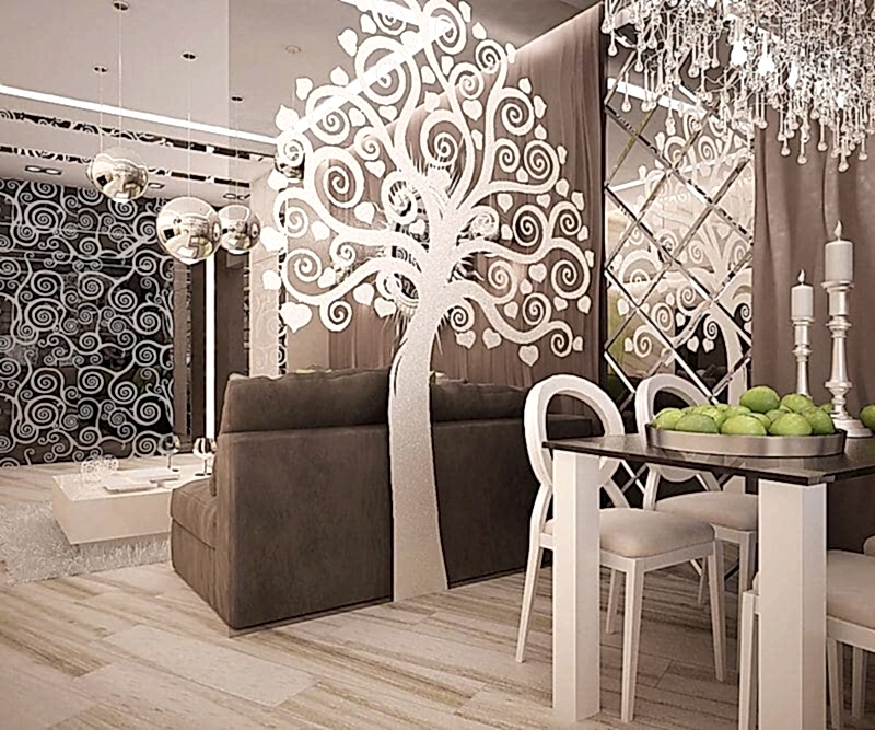 Перепланировка и комплексный ремонт трехкомнатной квартиры по ул.Гоголя 63/1 - дизайнер Альфия Сафина