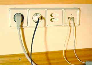 Установка розеток и выключателей в Астане