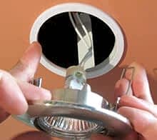 Установка светильников в Астане