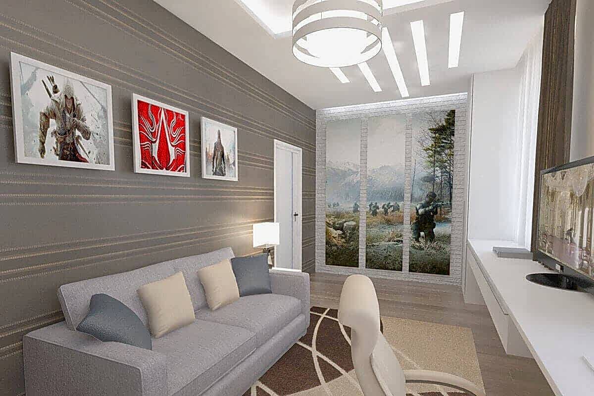 Капитальный ремонт трехкомнатной квартиры по ул.Чернышевского 32/1 (120 м2) - дизайнер Евгения Кутная