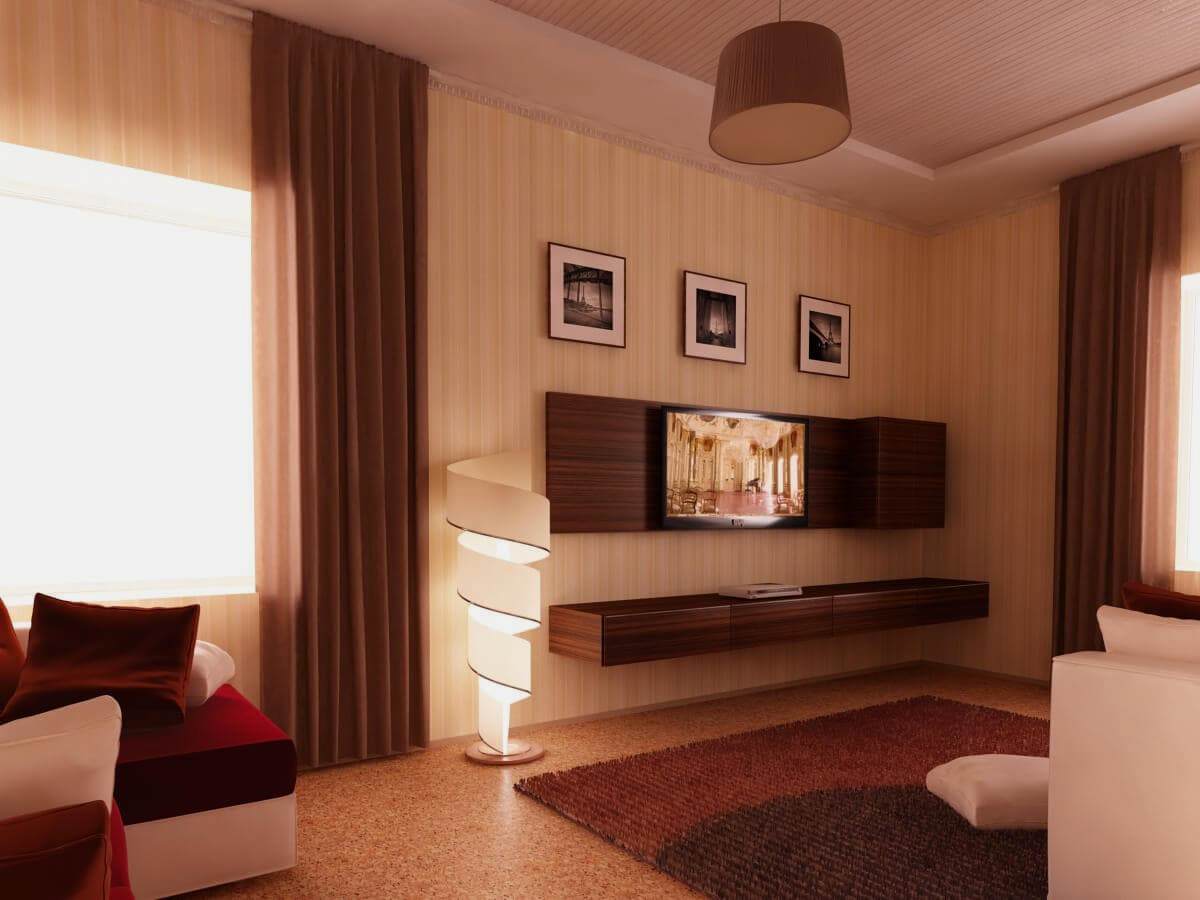 Отделка двухэтажного коттеджа (165 м2) - дизайнер Евгения Кутная