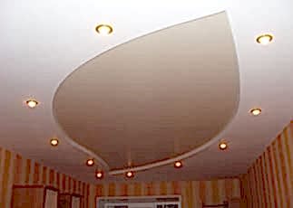 Многоуровневые потолки из гипсокартона в Астане