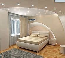 Многоуровневые потолки в Астане